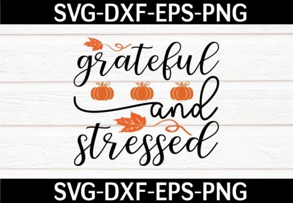 Grateful and Stressed SVG Design Review