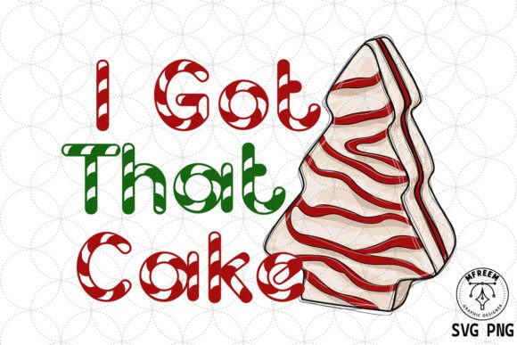I Got That Cake Christmas Tree SVG Review